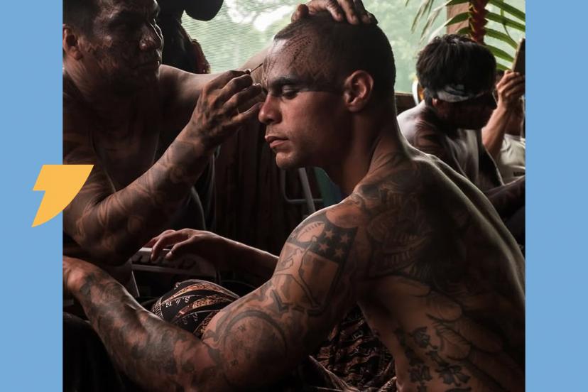 Jordan Poyer s'est rendu une dizaine de fois en Amazonie ou au Costa Rica pour faire l'expérience de drogues psychédéliques. (Instagram @j_poyer21)